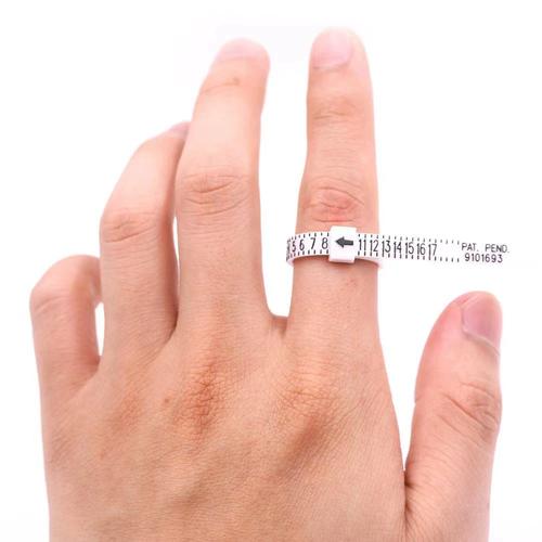 Finger ring size measurement